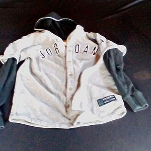 Jordan button up jacket